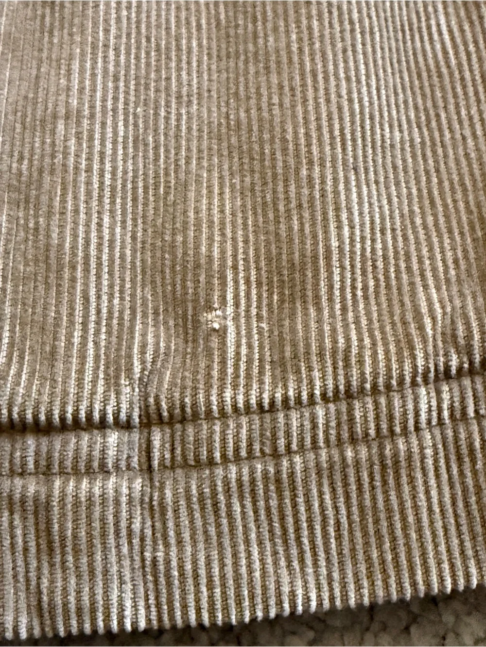 American Rag Men’s Tan Corduroy Sherpa Collar Small Jacket